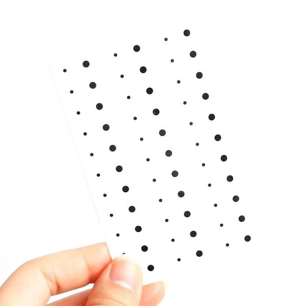 10Pcs Black Tear Mole Tattoo Stickers Temporary Tattoo DIY Tear Mole Stickers Body Art Dot Fake Tattoo Face Eye Corner Beauty Makeup Moles Temporary Tattoos