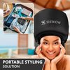 Net Plopping Cap for Drying Curly Hair - Hair Dryer Bonnet Diffuser Cap for Curly, Speeds Up Drying Time, Safety Deep Conditioning at Home - Portable, Adjustable
