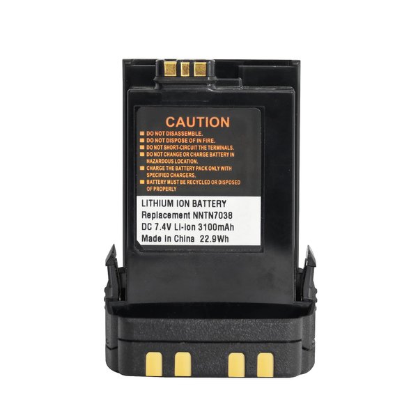 VBLL NNTN7038 3100mAh Non IMPRES Battery for APX8000 APX7000 APX6000 SRX2200