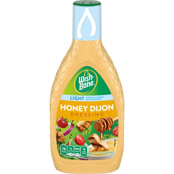 Wish-Bone Light Honey Dijon Salad Dressing, 15 FL OZ