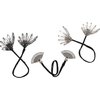 Leadigol Korean Style Hair Curler Girl Gift Ponytail Hairpin Fashion Headwear Butterfly Headgear Alloy Rhinestone Back Head Rope