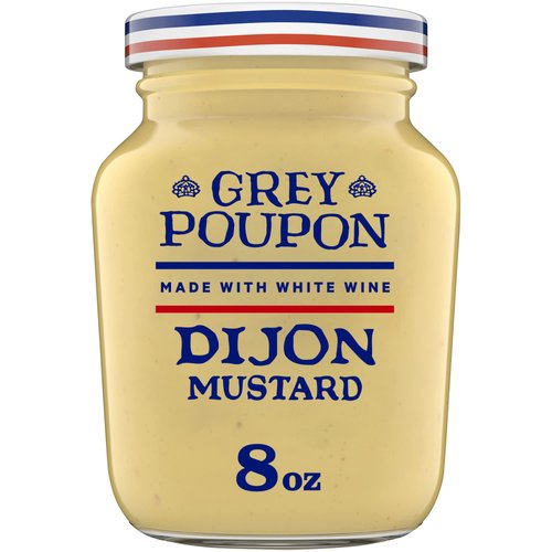 Grey Poupon Dijon Mustard (8 oz Jar)