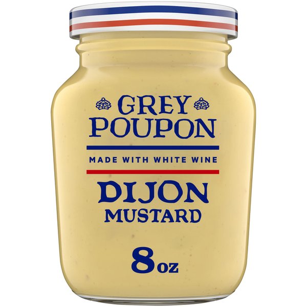 Grey Poupon Dijon Mustard (8 oz Jar)