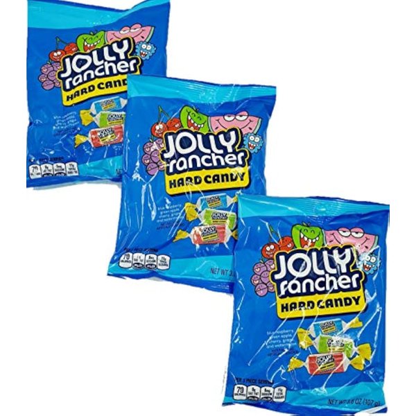 Jolly Rancher Hard Candy in Original Flavors (3.8-Ounce package) (3 Pack)