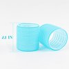 AUEAR, 12 Pack 2.1 Inch Self Grip Hair Rollers Curlers Salon Hair Curler Roller for Medium Hair Bangs Volume DIY Hairstyle Light Blue