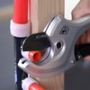 iCrimp PVC Pipe Cutter Cuts up to 1-5/8", Heavy-Duty Aluminum Ratchet Pipe Cutter Tool, Easy One-hand Operation Tube Cutter, PEX Cutting Tool for PEX, PVC, Platic Hose and Plumbing Pipe