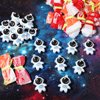 Jerify 48 Sets Mini Astronaut Paratroopers with Parachutes Flying Toy Space Party Favors Astronaut Goodie Bag Stuffers Need Assembly Required Flying Gifts for Boys Outdoor