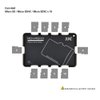 10 Slots Micro SD Card Case Holder Storage Organizer, Ultra Slim Credit Card Size Lightweight Portable TF MSD Memory Card Storage