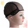 FOMIYES 2pc Ladies Wigs Wig Caps for Women Black Crochet Hook for Hair Wig Hair Net Wig for Men Cap Wig Braided Wig Hair Crochet Mens Wig Hairnet Black Hair Nets Hat Cosplay Miss