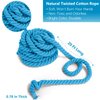 CWLAKON Tug of War Rope for Kids and Adults, Field Day Family Reunion Birthday Party Games, Outdoor Camping Picnic Games, Summer Backyard Carnival Games, Perfect for Team Building Activities Blue