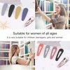 Boobeen 20 Pack Hair Clips - Acrylic Metal Snap Hair Clips for Women -Matte Hair Barrettes for Girls - Hairpins Fashion Accessories for Kids Teens Girls