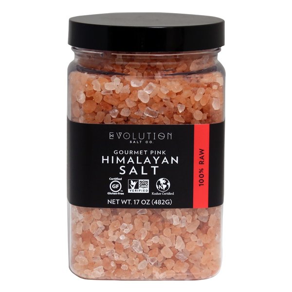 Evolution Salt - Himalayan Pink Salt Coarse Grind, 17 oz