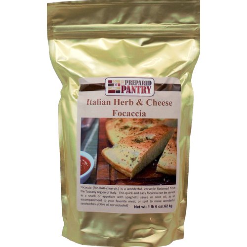 Italian Herb and Cheese Focaccia Bread Mix (single pack)