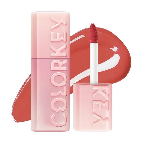 COLORKEY 3D Plump Oil Lip Gloss | High-shine Finish | Mild and non-irritating | Moisturizing | Clear and Natural | lip plumper | Lip Tint (G07 Peach Pink, 3ml)