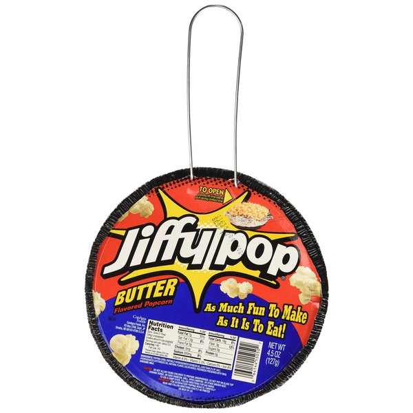Jiffy Pop Butter Popcorn, 4.5 Ounce (Pack of 3)