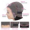 13x4 Lace Front Human Hair Wigs (18inch,180% Density) Brazilian Remy Straight Natural Color Wigs For Black Women Pre plucked Transparent Glueless Lace Wig With Baby Hair