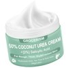 Urea Cream 50 Percent for Feet with Coconut 5.29 oz || Foot & Hand Cream Maximum Strength with 2% Salicylic Acid, Hyaluronic Acid,Tea Tree and Aloe Vera for Deep Moisturizing and Callus Removing