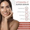 Live Healthy Super Vitamin C Serum - Natural Vitamin C Face Serum - Anti Aging & Brightening Solution for Wrinkles, Fine Lines, Age Spots, Dark Circles, Pore Reducing Serum - For Mature Skin | 1 fl oz