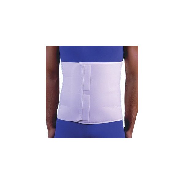ReliaMed 4-Panel Abdominal Binder, Adjustable Closure, 12 Inch Wide, 30-45 Inch Waist -1/Each