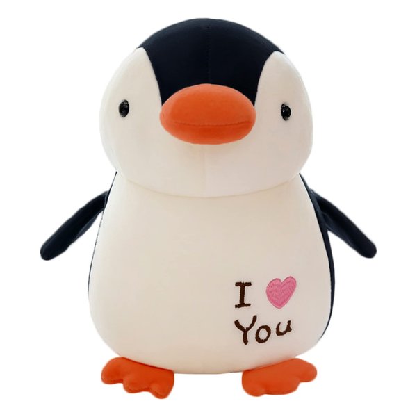 zhidiloveyou 9.84" Penguin Stuffed Animal Plush, Stuffed Baby Penguin Cute Toy for Girls Boys
