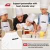 Ecoofor 24 Pieces Kid Aprons, Kid Chef Aprons with Pocket Children Chef Apron for Boys Girl's Kitchen Cooking Baking Painting Wear (Ages 5-12)