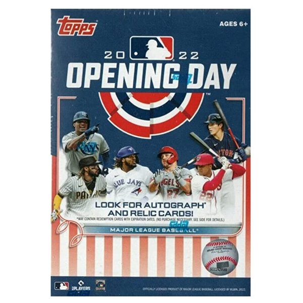 2022 Topps Opening Day Baseball Value Box (22 Packs)