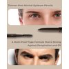 OBgE Easy Pencil Brow (Dark Brown, 0.003oz) - Ultra Fine Eyebrow Pencil with Brush for Precise and Effortless Brow Shaping. Long Lasting Natural Color.