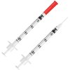 UltiCare VetRx U-40 UltiGuard Safe Pack Pet Insulin Syringes 1/2cc, 29G x 1/2", 100 ct (Without 1/2 Unit Markings)