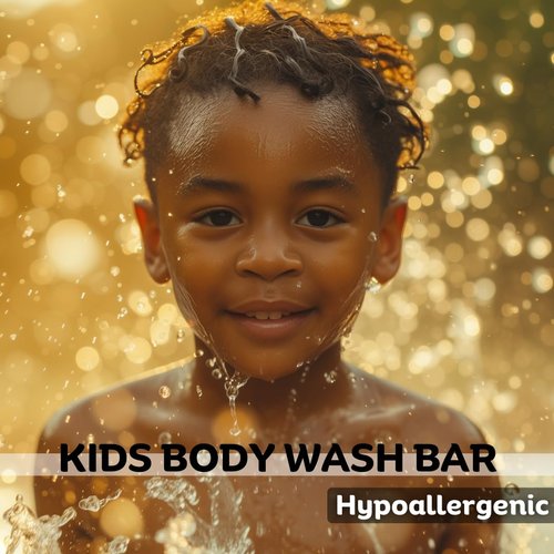 TINOQ Hypoallergenic Kids Bar Soap for Sensitive Skin - Natural Ingredients With Shea Butter
