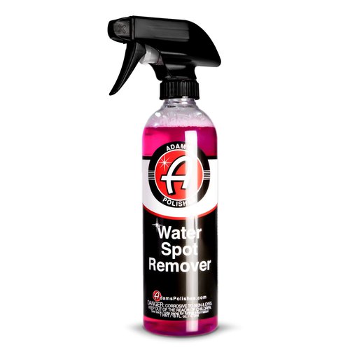 Adam's Polishes Water Spot Remover - Hard Water Stain Remover For Glass, Shower doors, Paint, Windows, Car Detailing & More | Bio Safe Calcium, Magnesium & Soap Scum Remover Formula (16oz)