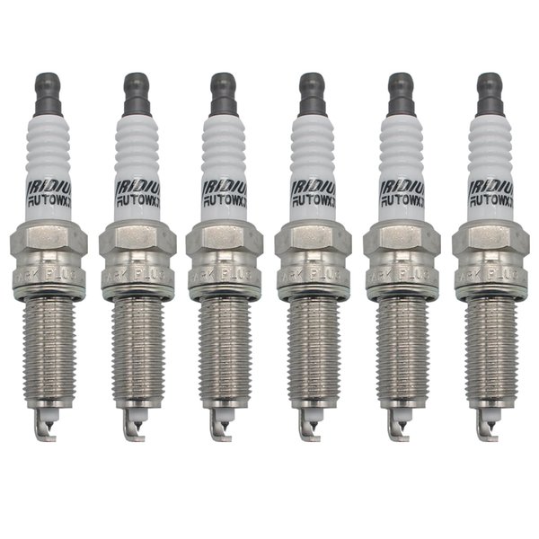 Autowxjq Iridium Spark Plug 6pcs Replace LKR7DIX-11S 93175