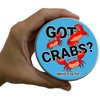 Got Crabs Soothing Stress Putty - Funny Therapy Putty Ocean Humor, Fidget Toy, Red, Metal Tin
