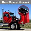 GYUPTRK L85-6081 2Pack Hood Bumper Support Fit for Peterbilt 567 579 Kenworth T680 T880 Left or Right Side Replace M75681 L856081