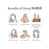 Nuele Hair Serum Heat Protectant - Moisturizes & Protects Hair - Clean, Natural and Organic Heat Protectant Serum - Non Oily Heat Protectant For Every Hair Type - Clean Beauty - 1.1 Fl Oz