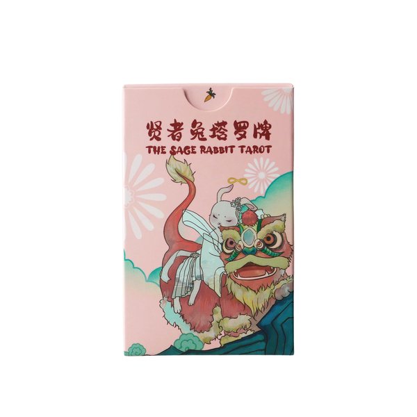 The Sage Rabbit Tarot | 78 Cards | Unique Asian Art Indie Deck for Beginner Tarot Readers | Chinese Folklore Bunny Tarot Deck