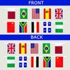 Consummate 224 Countries International World String Flags Banner Set Small Mini National Bunting Flags,All Countries Flags for Olympic,Bar,Sports Clubs,School Festivals Decorations,235 Feet