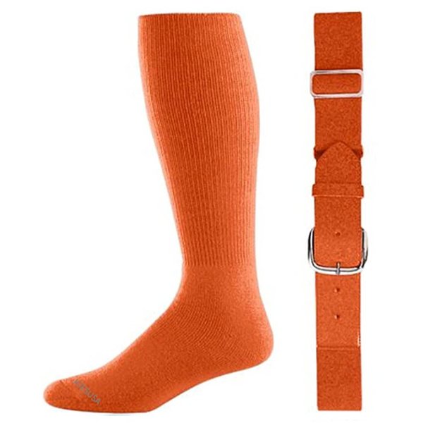 Joe's USA Baseball Socks & Belt, Youth - Orange