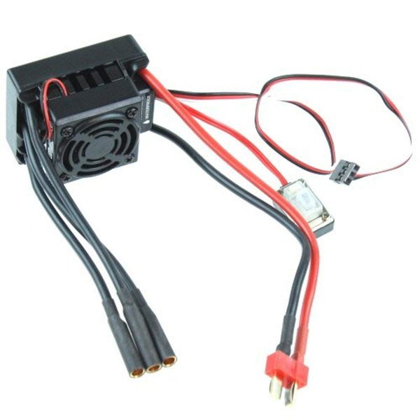 Redcat Racing HW-WP-10BL60-RTR-D Hobbywing 60A Brushless Speed Controller, Splashproof, Deans Connector