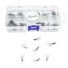 Kordes Lash Clusters – 1000pcs Lash Extension Kit – 5D Volume C Curl Lash Clusters – Handmade and Premade Fans Eyelash Extensions – Natural Mink Eyelash Extensions (10 to 13mm 7D C Curl)