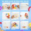 BELLOCHIDDO Bird Feeder Craft Kits - Kids Arts and Crafts DIY Wooden Paint Kits, Make Your Own Bird Feeders Ornaments DIY to Paint - Bird Feeders Craft for Kids Ages 3-5 4-8 8-12(3 Pack)