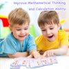 Tichgeim Math Facts Flash Cards for Kids Ages 4-8, Addition Games Numbers 1-20, Early Education Math Addition Cards Homeschool Practice Materials for Boys Girls 1st,2nd,3rd,4th Grade