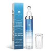 Eye Serum with 5% Caffeine & 5% Retinol for Dark Circles, Puffiness Puffy Bags & Wrinkles Fine Lines - Under Eye Cream Anti Aging Treatment with 360° Massage Roller Ball for Men & Women