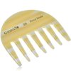 Giorgio G28 & G63 Small Travel/Purse Hair Detangling Comb, Wide Teeth Pocket Comb for Thick Curly Wavy Hair. Hair Detangler Comb For Wet and Dry. Handmade of Cellulose, Saw-Cut and Hand Polished