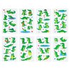 24 Sheets Crocodile Alligator Temporary Tattoos, Birthday Decorations Crocodile Alligator Party Favors