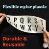 Stencil Stop Crosses Stencil - Reusable for DIY Projects, Painting, Drawing, Crafts - 14 Mil Mylar Plastic (5.13 x 6 inches)