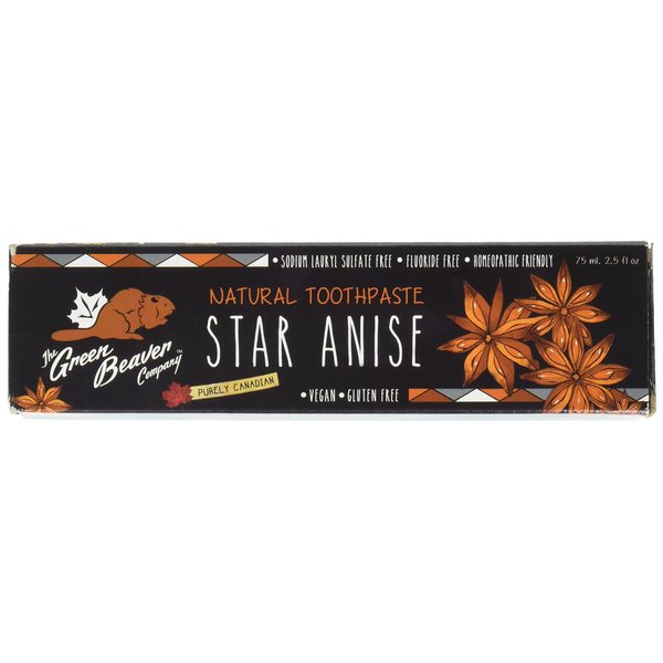 Green Beaver Toothpaste, Star Anise, 2.5 Ounce