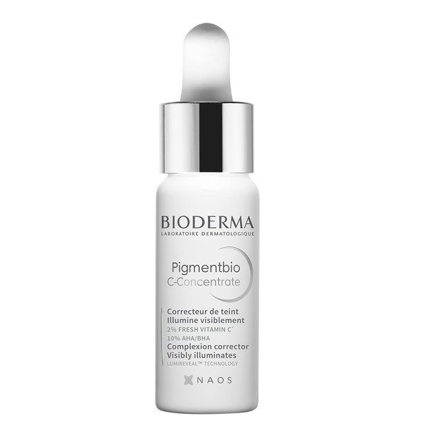 Bioderma Pigmentbio C-Concentrate - Intense Complexion Correction Vitamin C Serum - Skin Radiance & Skin Brightening - Face Concentrate to Reduce Hyperpigmentation and Appearance of Dark Spots