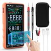 FKM Digital Multimeter, Compact & Rechargeable Voltmeter w/ 5″ Touch Screen, Auto-Ranging, TRMS 6000 Counts, High Accuracy, Smart Electrical Tester Measures Voltage, Current, Resistance, Temperature