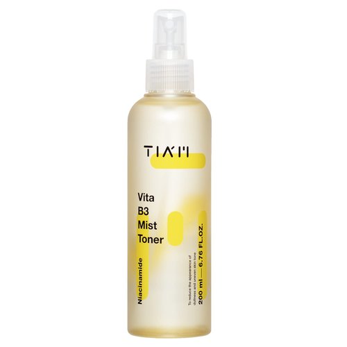 TIAM Vita B3 Mist Toner with Niacinamide, Tranexamic Acid, and Vitamin C for all skin types, Facial Mist That hydrates, refreshes & brightens, 6.76 FL.OZ. / 200ml