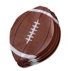 Football Party Napkins - 100 Pack Disposable Football Shape Paper Napkins 5" x 7.5" Perfect for Super Bowl, Tailgating, Sports Theme Birthday Party Decoration